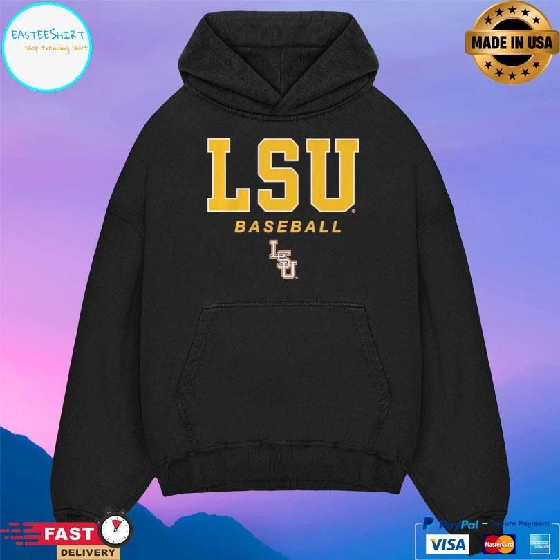 LSU Baseball Wordmark And Logo T-shirts