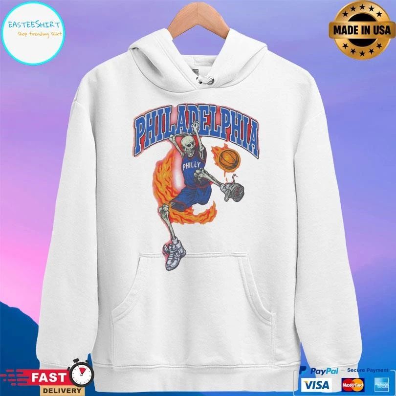 Philadelphia Basketball Lithuania Grateful Dead Inspired Skeleton T-shirts