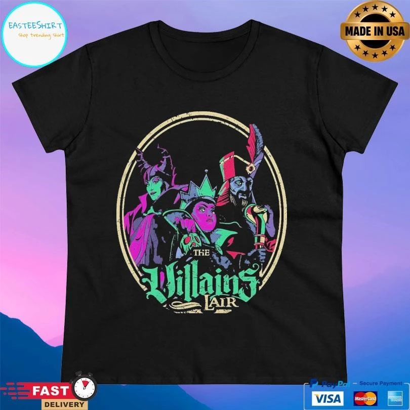 The Villains Lair Trio T-shirts