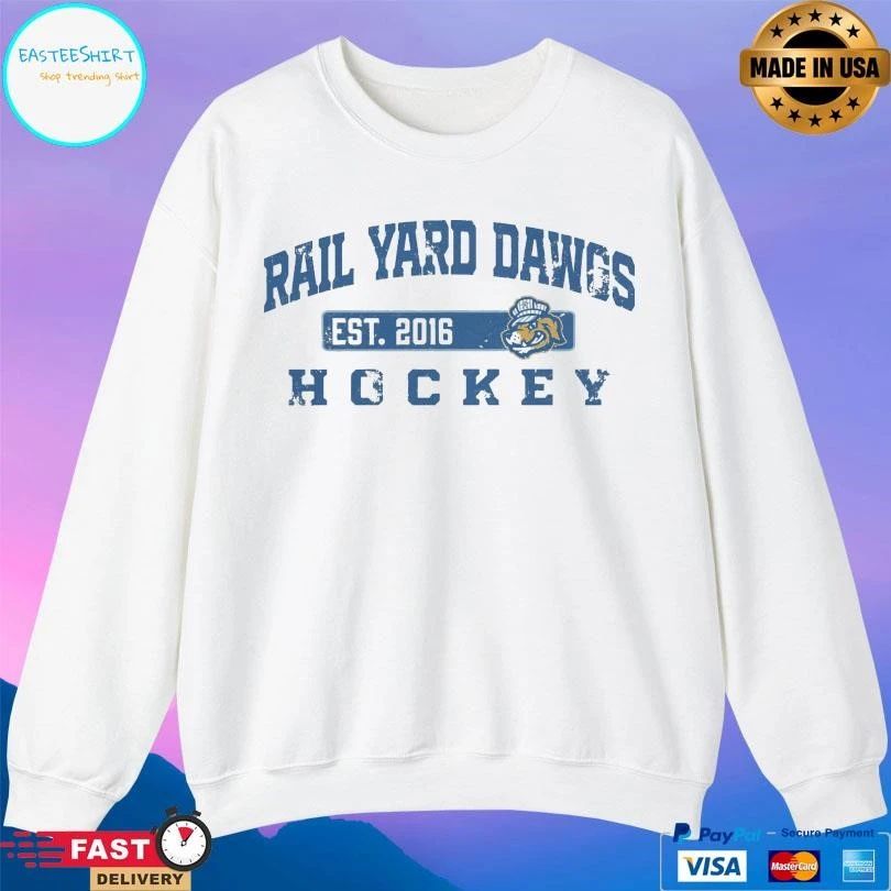 Rail Yard Dawgs Hockey Est 2016 T-shirts