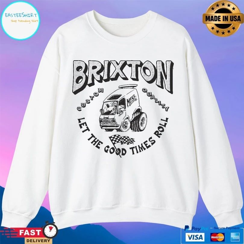 Brixton Custom Quality Let The Good Times Roll T-shirt