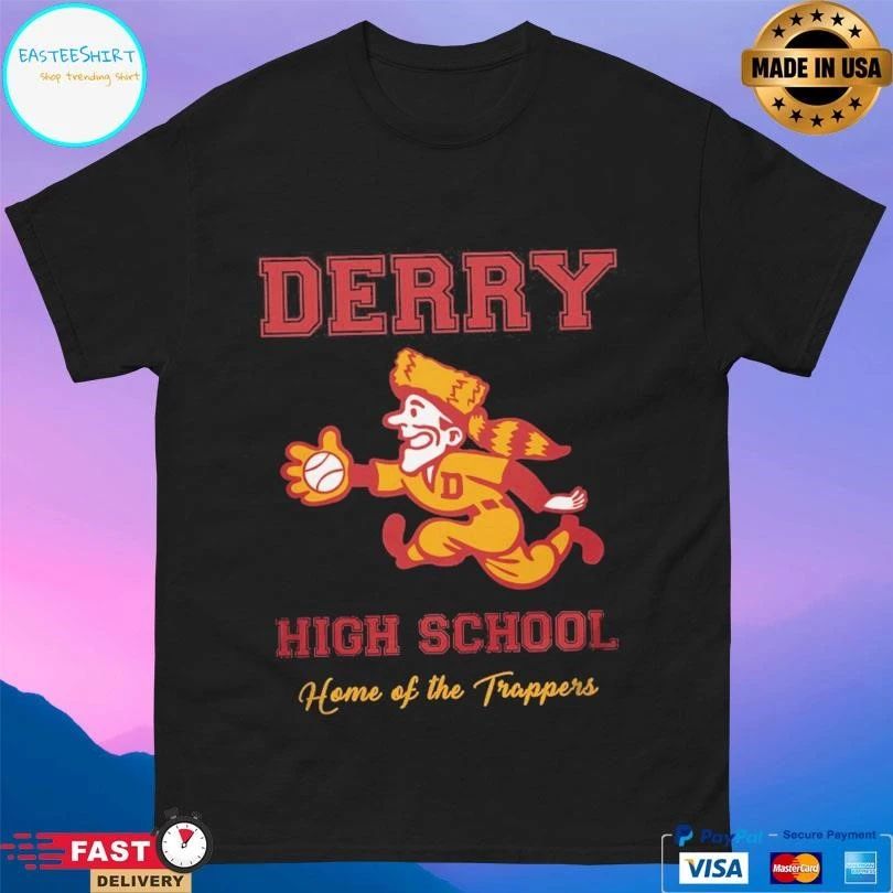 Derry High School Home Of The Trappers T-shirts