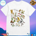 Mushrooms Adult Natural T-shirts