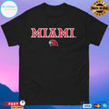 Miami Oh Redhawks Basketball Wordmark T-shirts