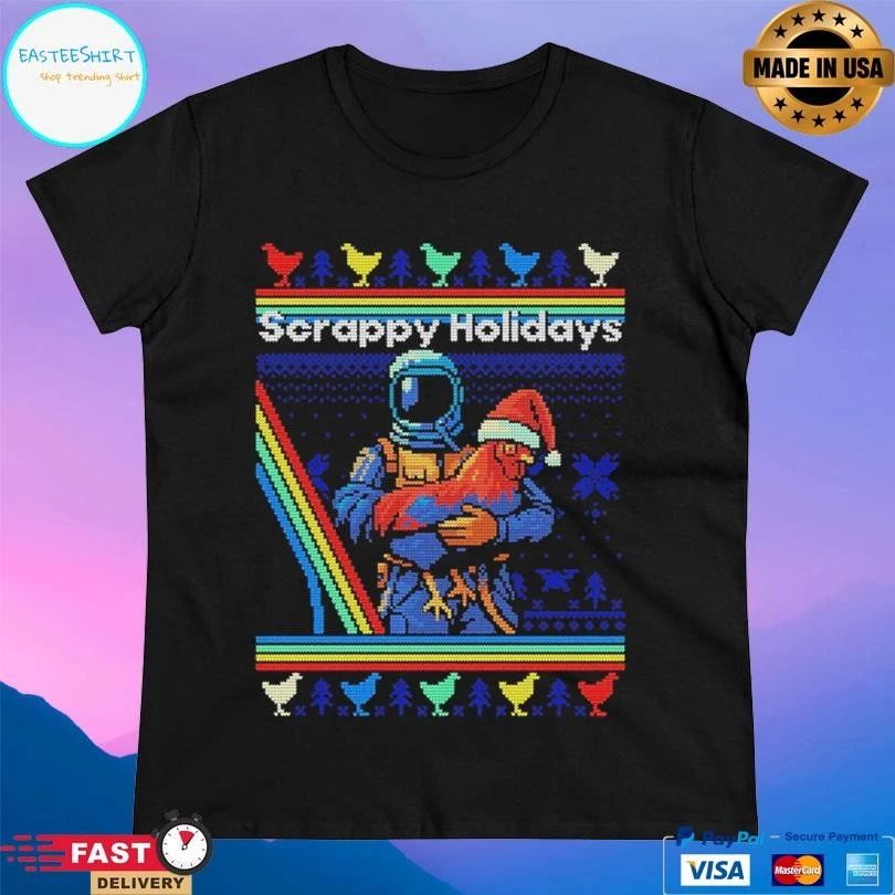 Scrappy Holidays Wheels Christmas 2025 T-shirts