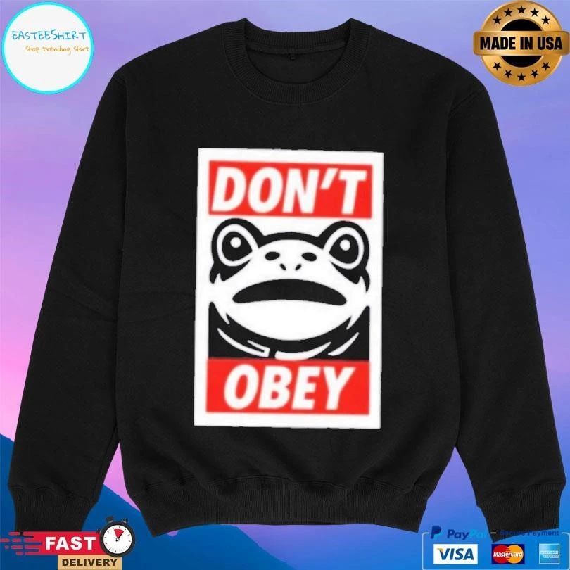 Frog Don’t Obey T-shirts