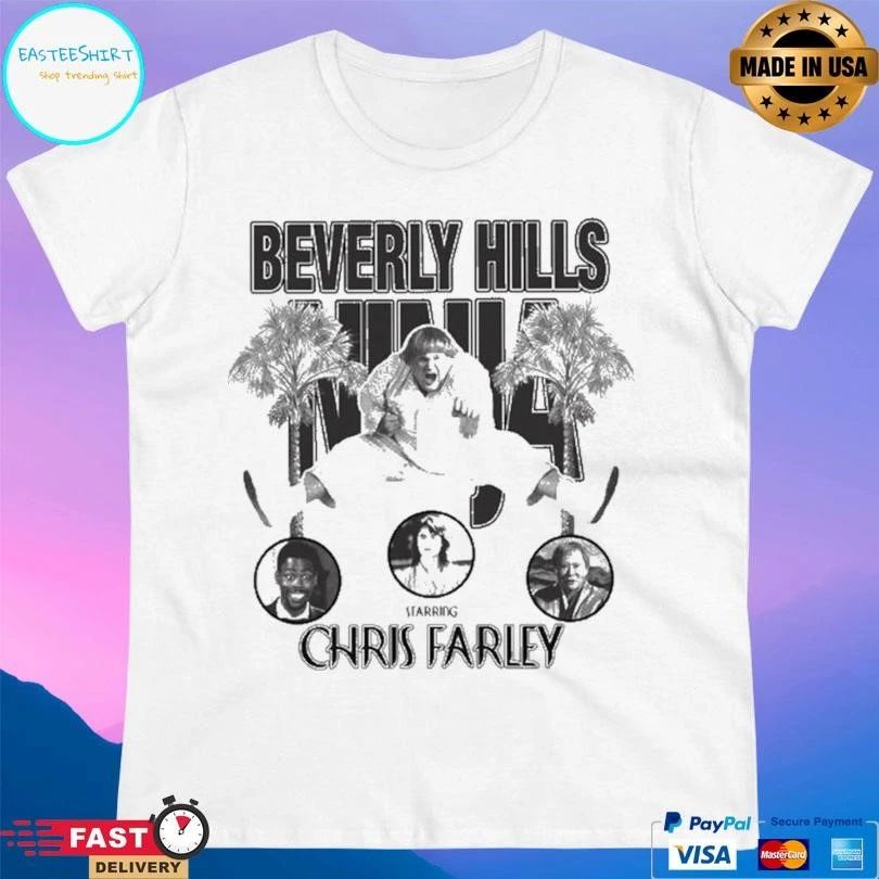 Beverly Hills Ninja Starring Chris Farley T-shirts