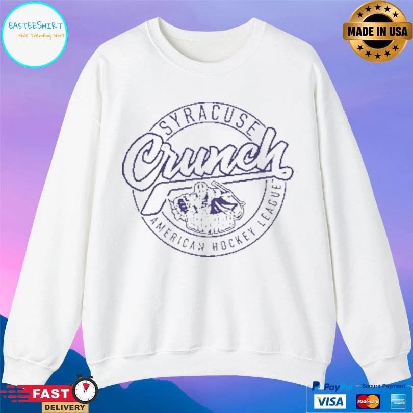 Crunch Syracuse American Hockey League Logo T-shirts