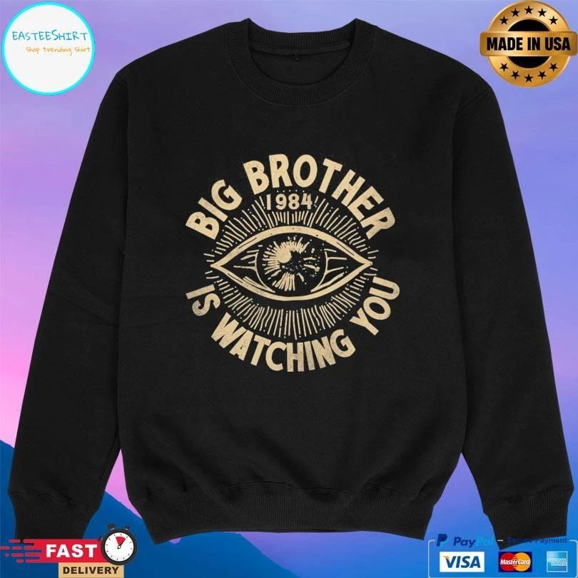 Eye Big Brother Is Watching You 1984 T-shirts