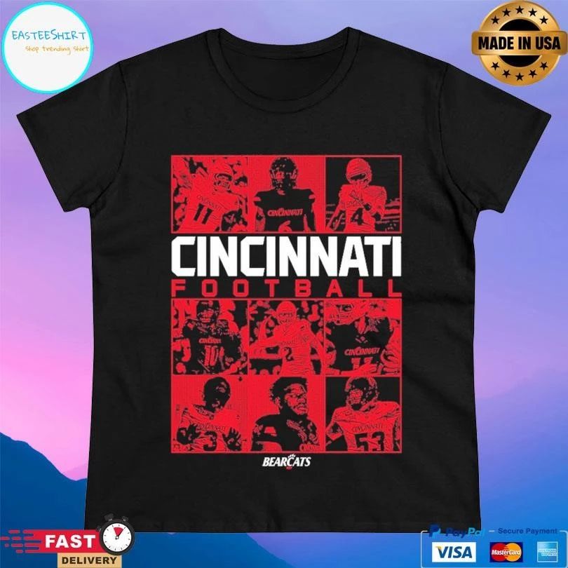 Cincinnati Bearcats Football Playmakers 2025 NIL T-shirts