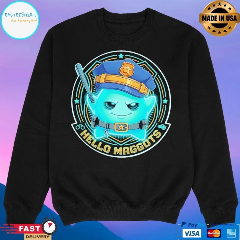 Hello Maggots Luma Guard T-shirt