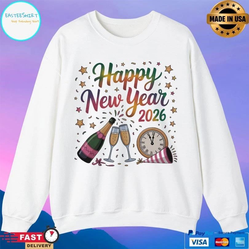 Happy New Year 2026 T-shirts