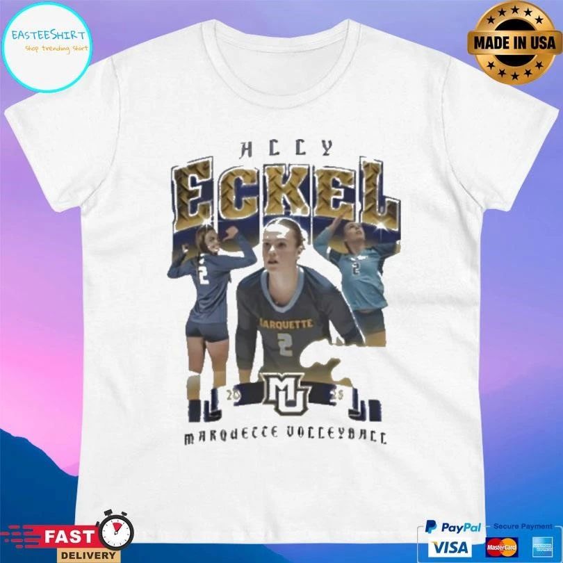 Allyson Eckel Marquette Volleyball Signature T-shirts