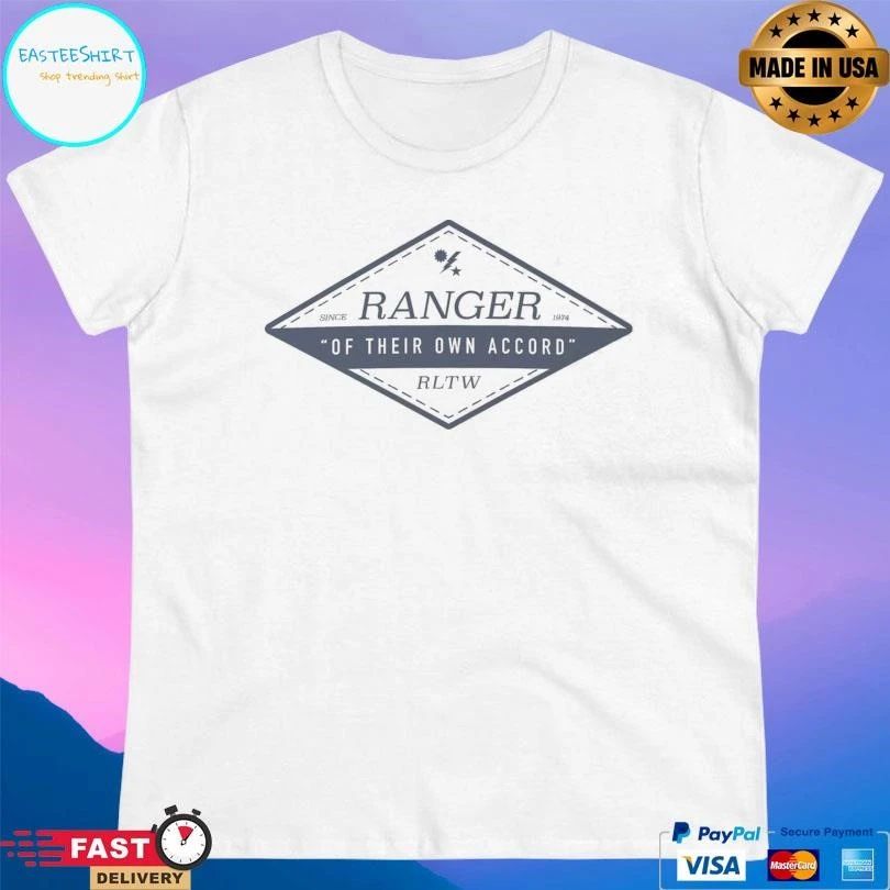 Ranger Of Their Own Accord RLTW Diamond Since 1974 T-shirts