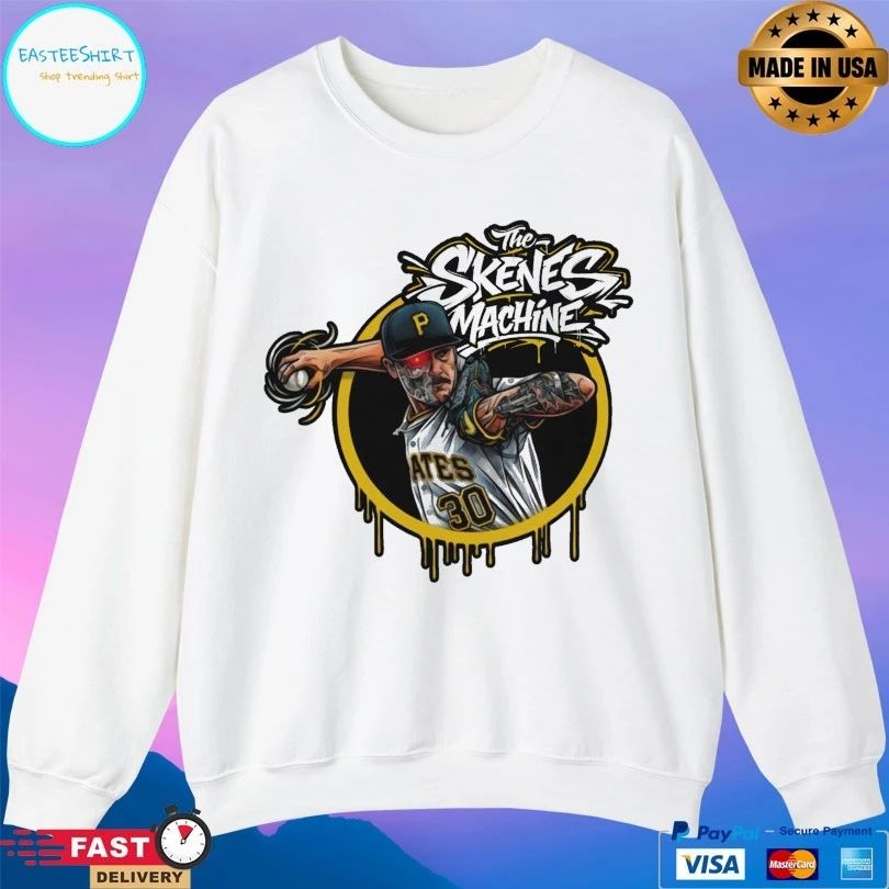 The Skenes Machine Paul Skenes Pittsburgh Pirates T-shirt