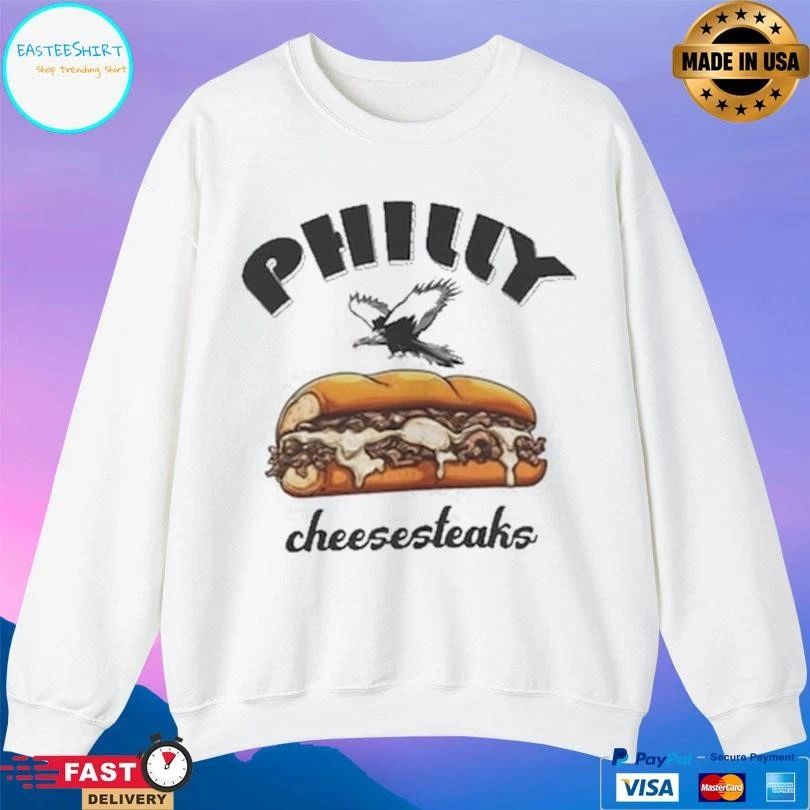Philly Cheesesteak Eagle T-shirts