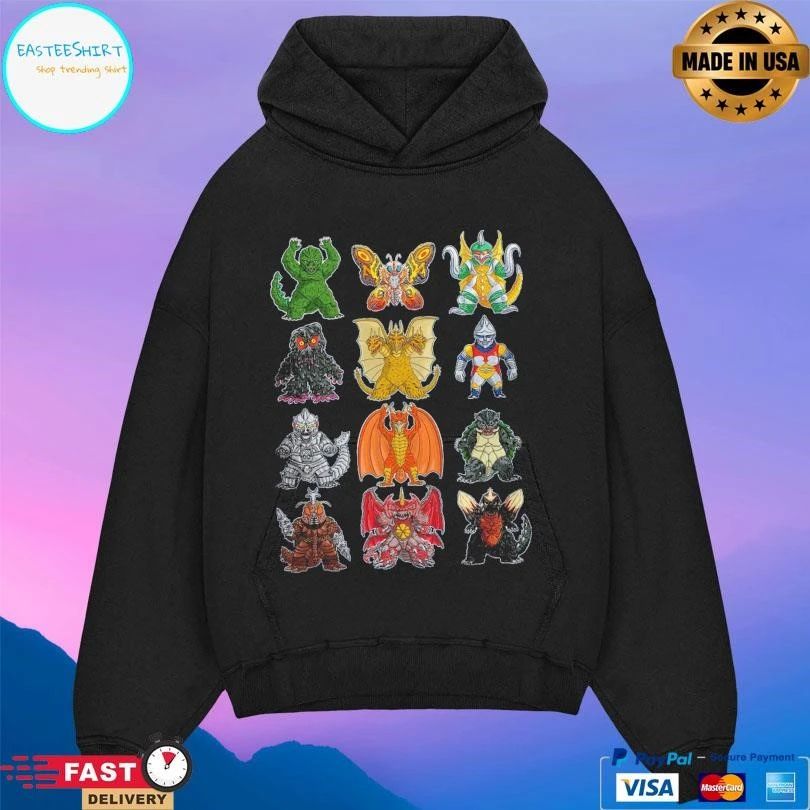 Chibi Kaijus From Hell T-shirts