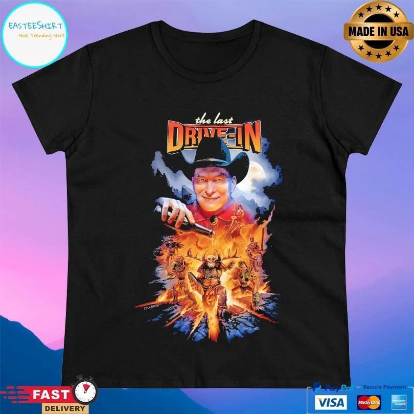 The Last Drive-In Joe Bob Briggs X Gwar T-shirts