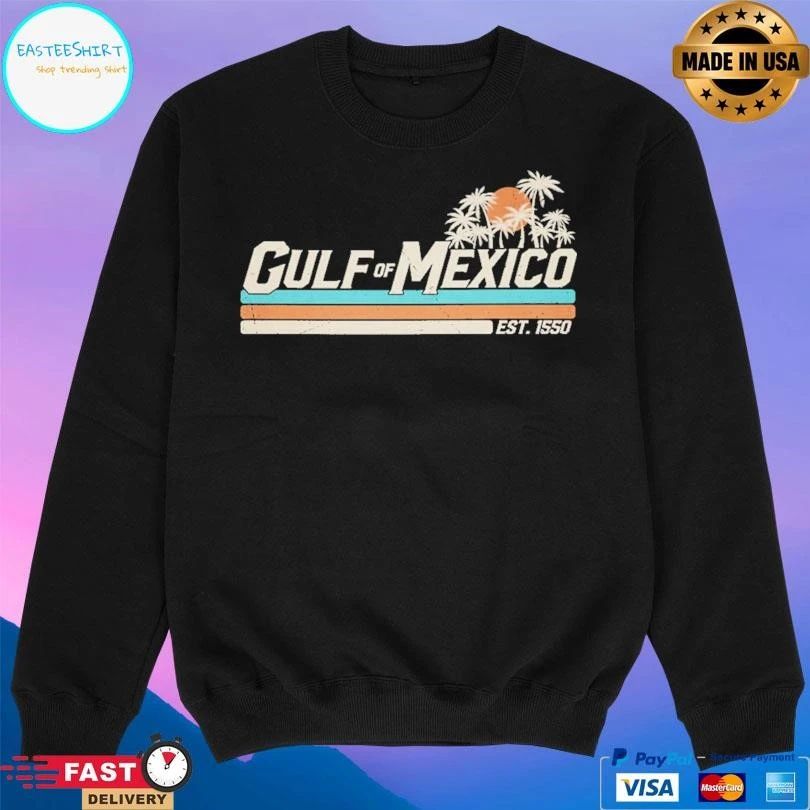 Gulf Of Mexico Est 1550 T-shirts