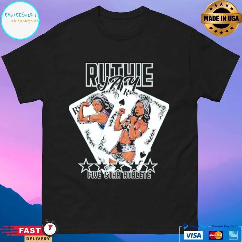 Ruthie Jay Five Star Athlete Cards T-shirts