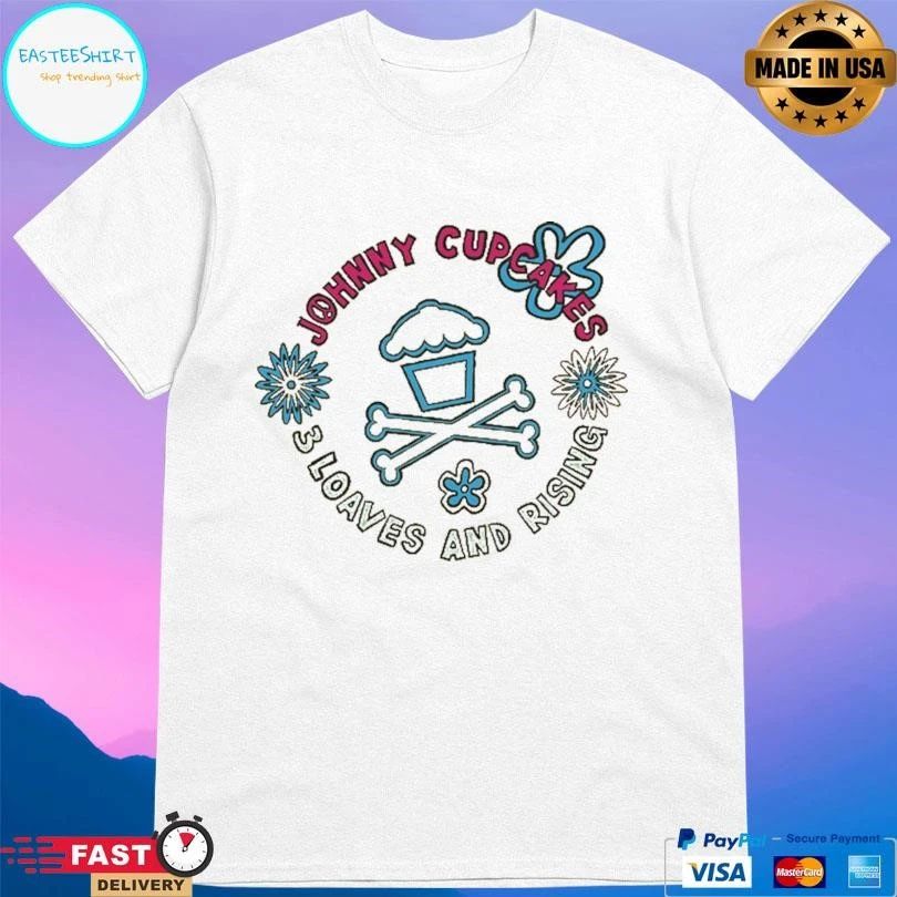 Johnny Cupcakes 3 Loaves And Rising T-shirts