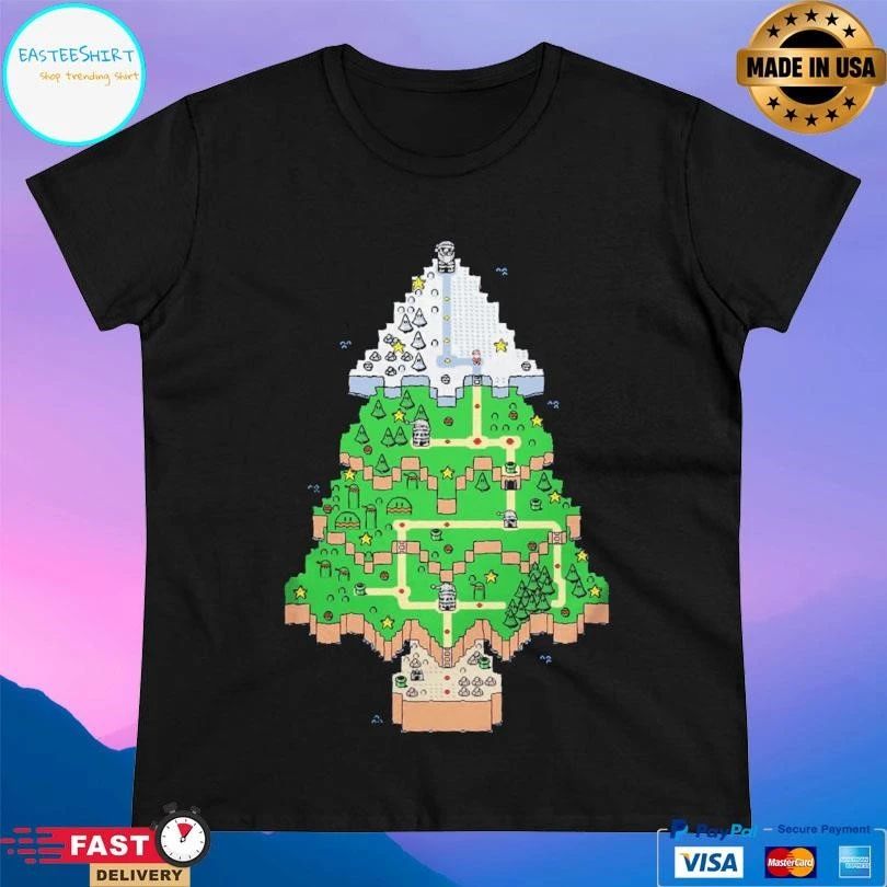 Super Christmas Map 2025 T-shirts