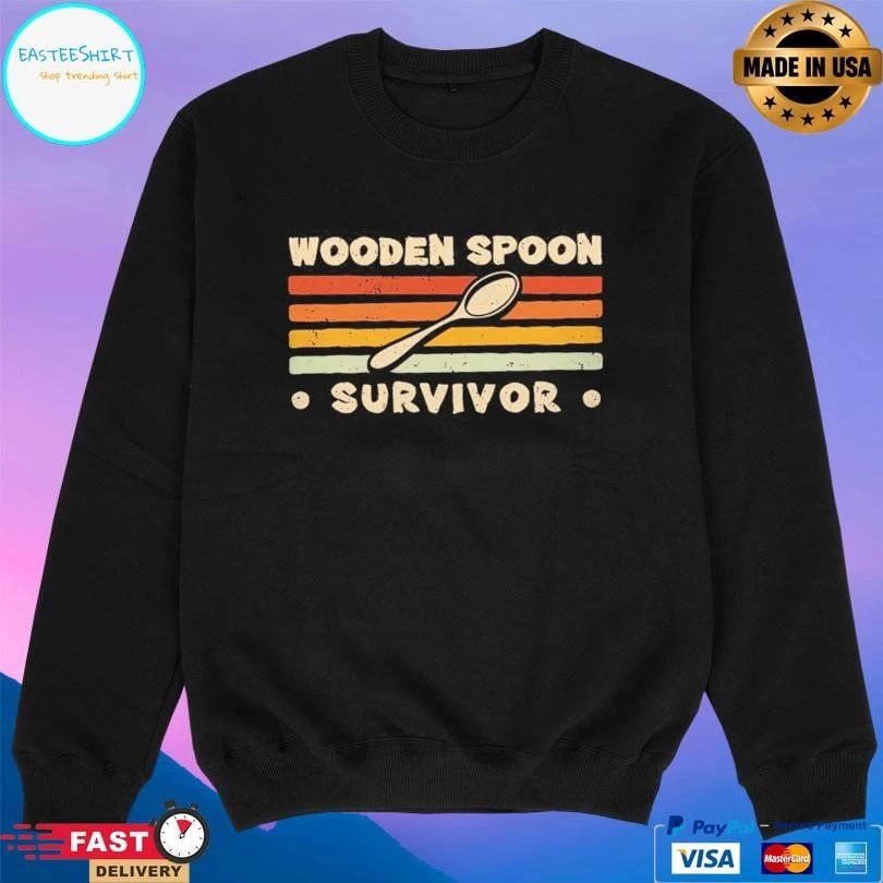 Wooden Spoon Survivor T-shirts