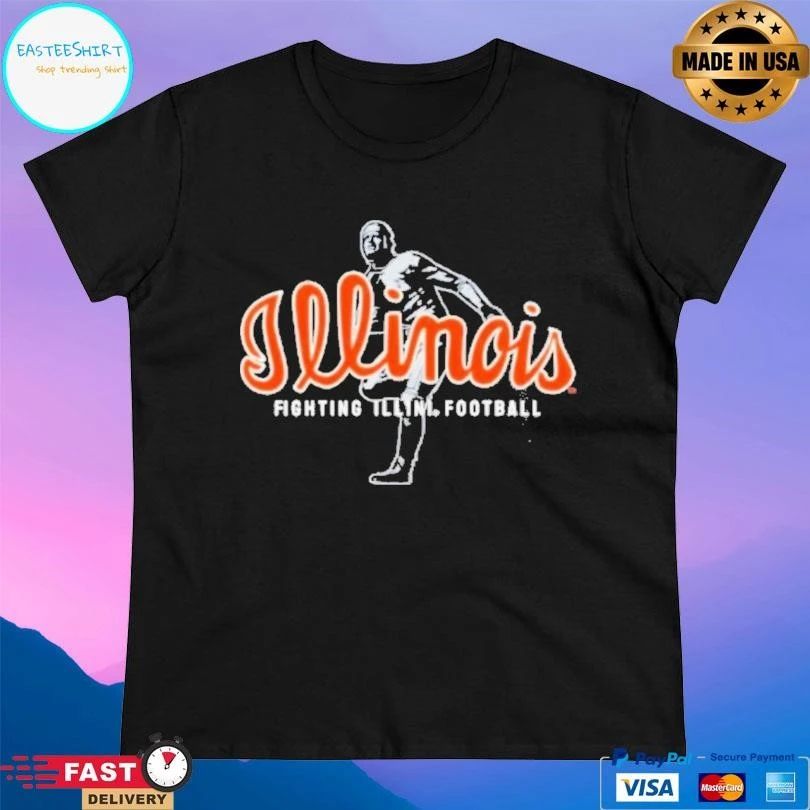 Illinois Fighting Illinois Football T-shirts