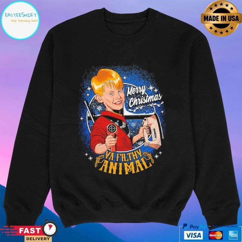 Merry Christmas Ya Filthy Animal 2025 T-shirts