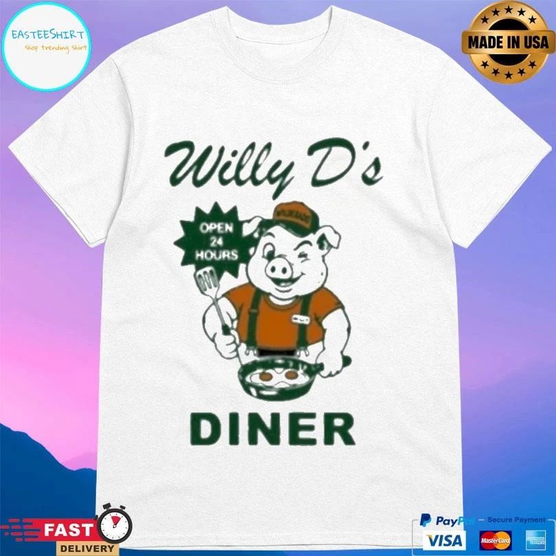 Wilderado Willy D’s Diner Pig T-shirts