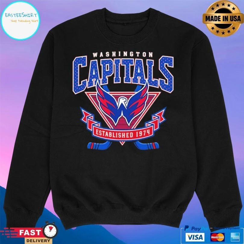 Washington Capitals Established 1974 T-shirt