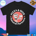 Pizza And Beer Natural Partners T-shirts