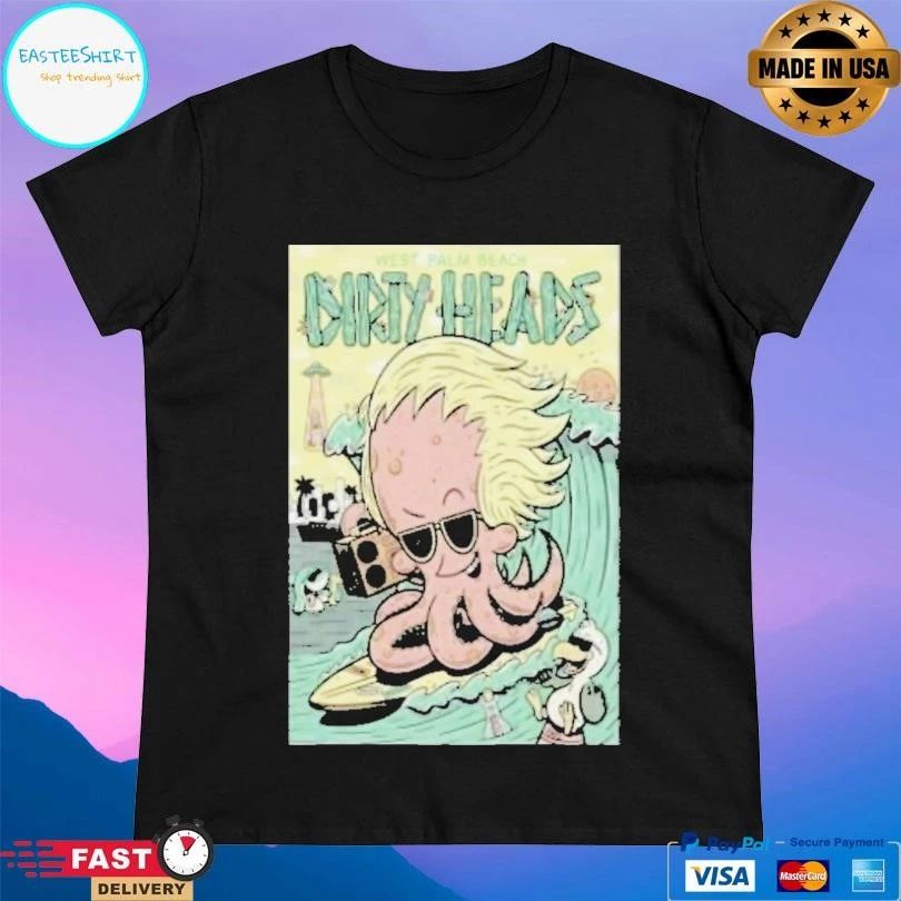 Dirty Heads Fall Tour 2025 West Palm Beach Fl T-shirts