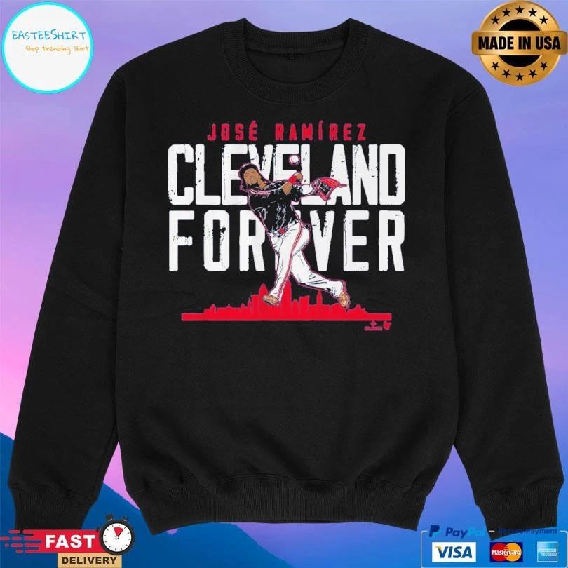 Cleveland Guardians Jose Ramirez Cleveland Forever T-shirts