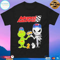 Advance Auto Parts X Grinch And Jack Skellington Fist Bump Unwilling Friends T-shirts