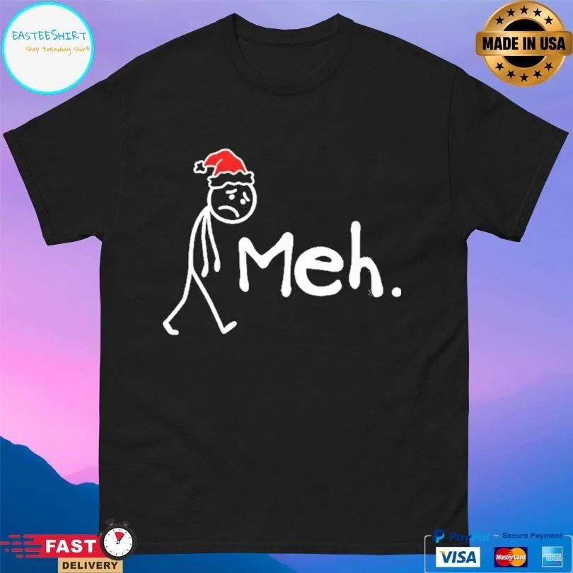 Meh Funny Christmas Introvert 2025 T-shirts