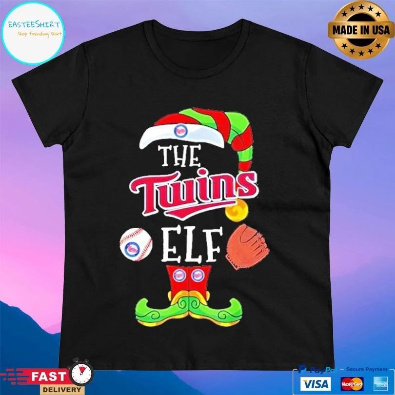 Minnesota Twins Christmas Elf 2025 T-shirts