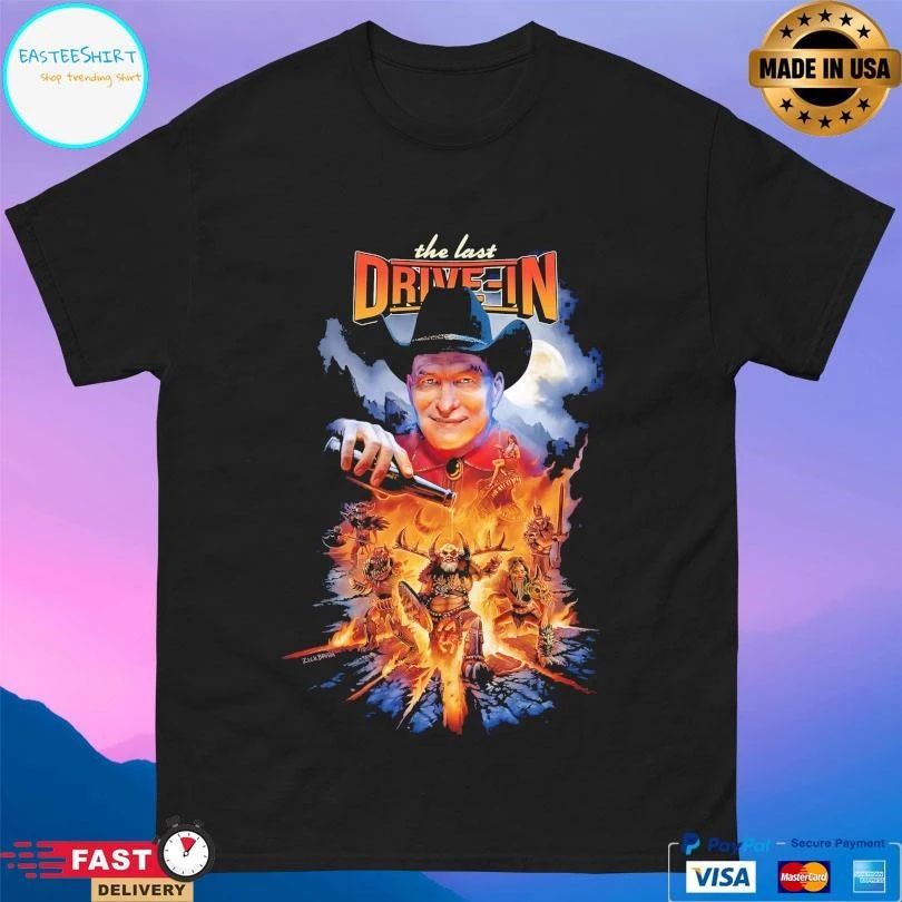The Last Drive-In Joe Bob Briggs X Gwar T-shirts
