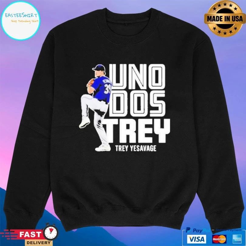Trey Yesavage Toronto Blue Jays Uno Dos Trey Baseball T-shirts