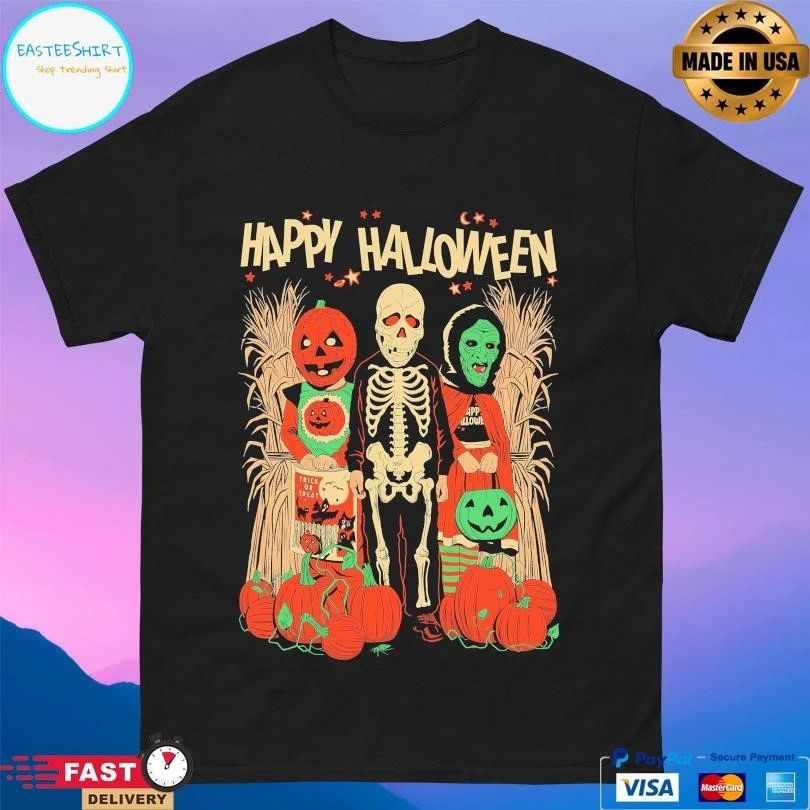 Halloween Trio Happy Halloween 2025 T-shirts