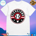 Cleveland Baseball Stars And Stripes Ohio Map Outline Logo T-shirt