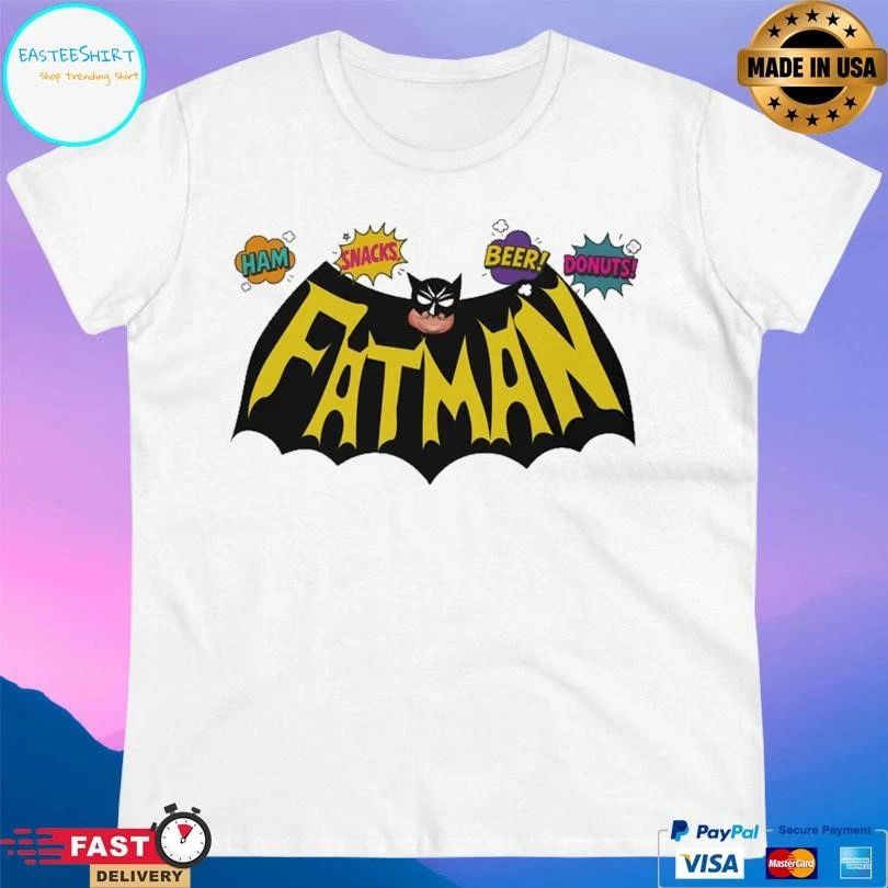Fatman Ham Snacks Beer Donuts T-shirts