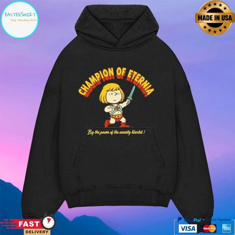 Champion Of Eternia By The Power Of The Security Blanket T-shirts