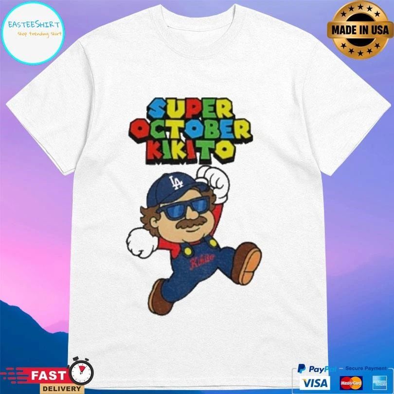 Kike Hernandez Los Angeles Dodgers Baseball Super October Kikito T-shirts
