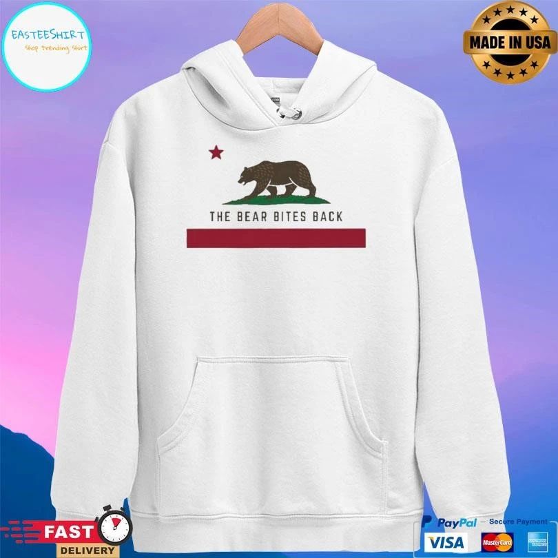 The Bear Bites Back California Bear Flag T-shirts