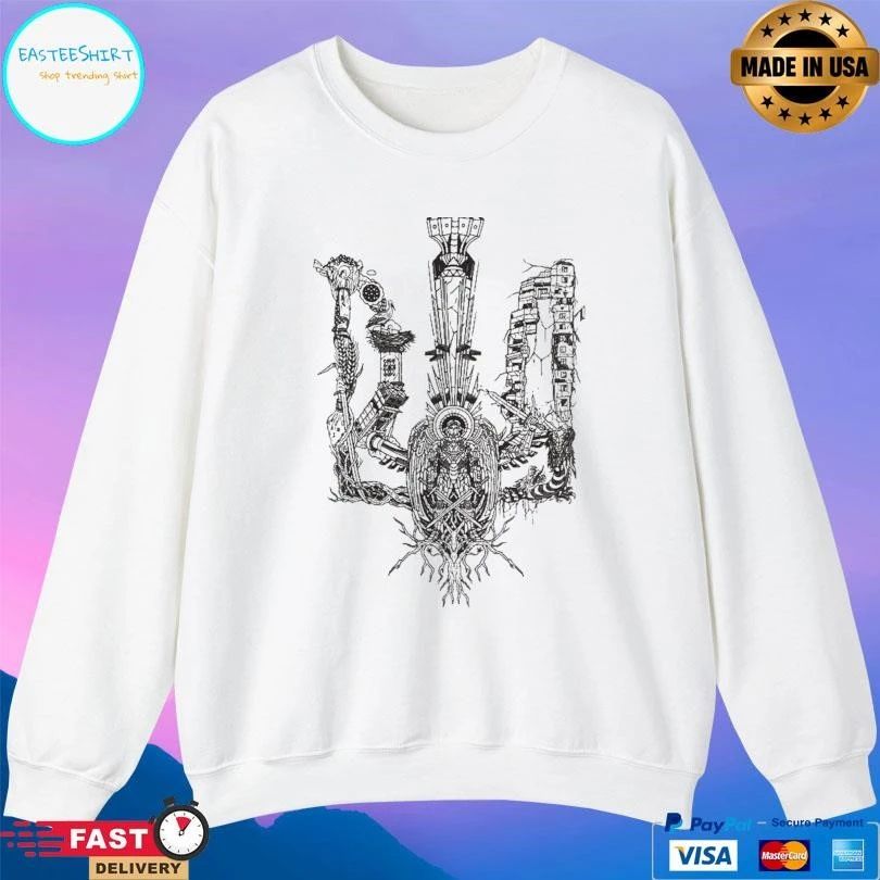 Bamboo Tryzub Of War Standard T-shirts