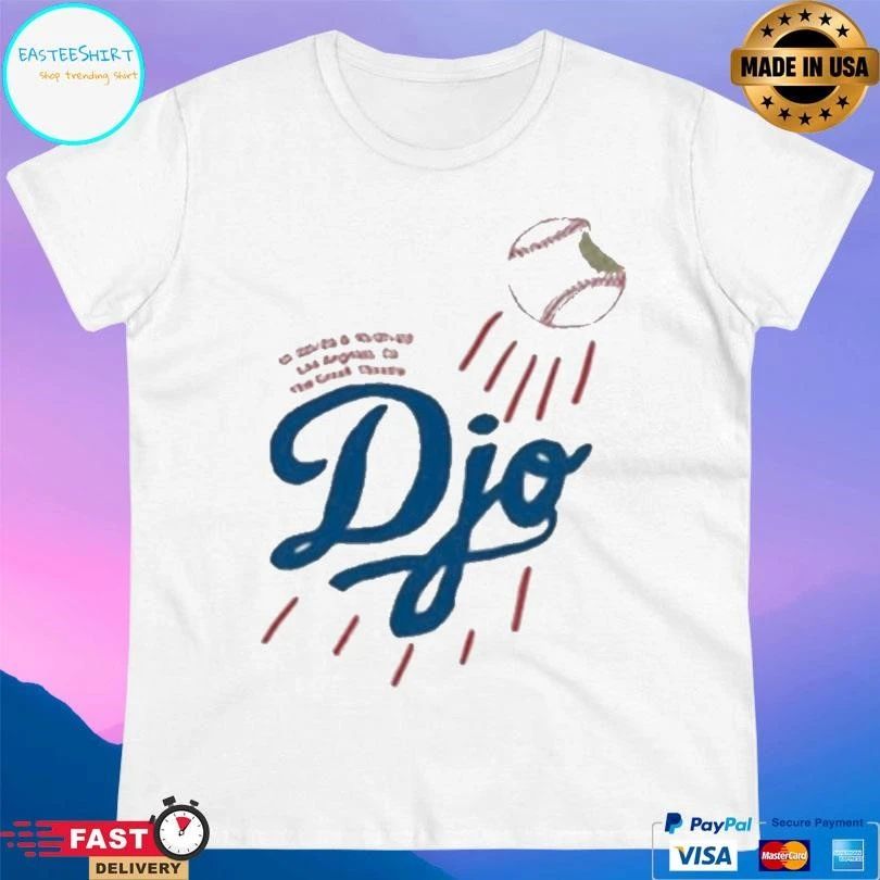 Djo Los Angeles 2025 Logo Baseball T-shirts