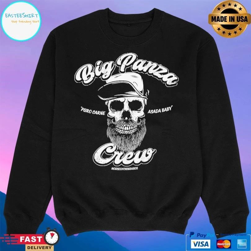 Big Panza Crew Puro Carne Asada Baby T-shirts