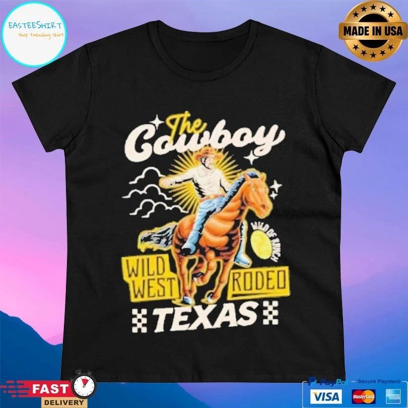 The Cowboy Wild West Rodeo Texas T-shirts