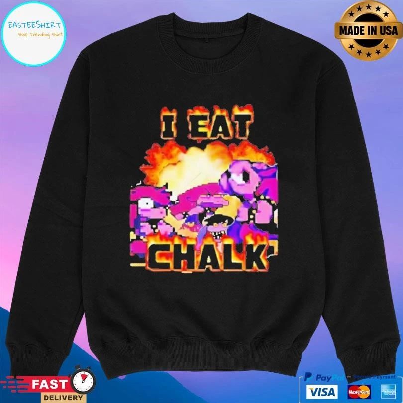 Wario Himself I Eat Chalk T-shirts